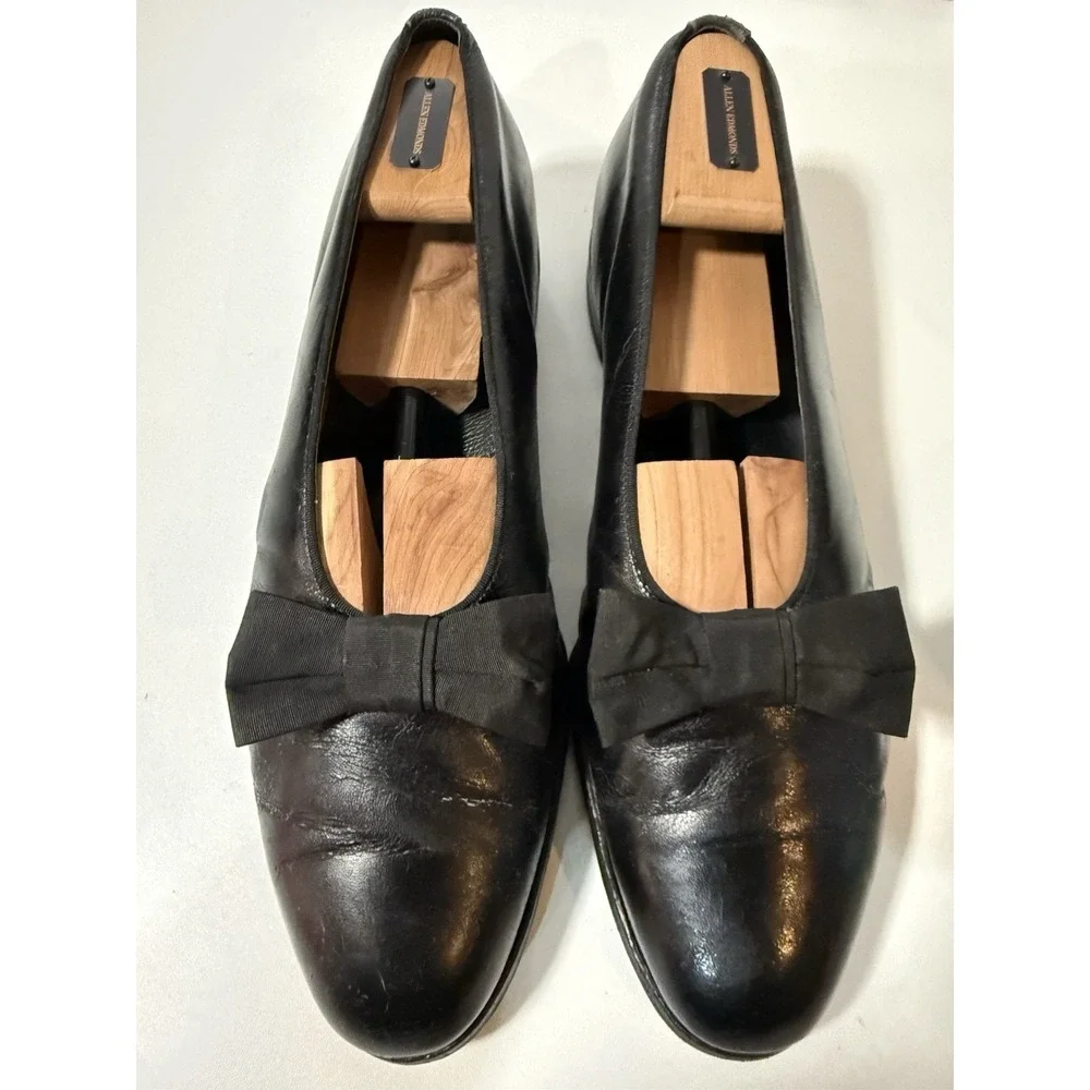RARE VTG‎ Lloyd & Hair Custom Built Opera Pumps W/ Bow